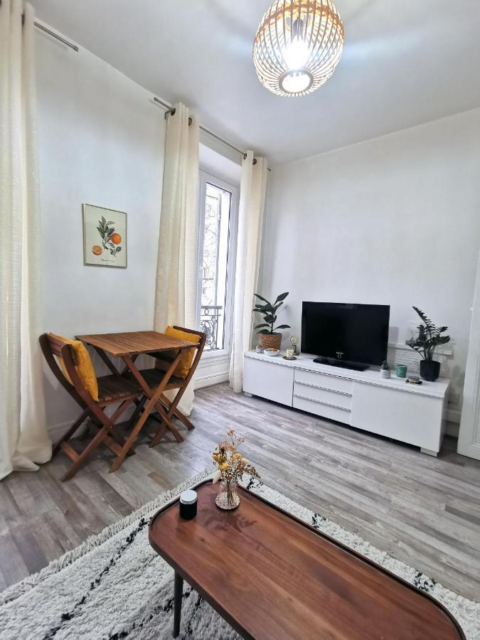 Appt Cosy Chic, 4 Couchages + Lit Bebe, Paris 12E Apartman Kültér fotó